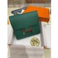 1:1 Hermes Constance Compact Wallet in epsom leather