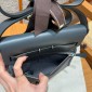 Hermes Herbag Mini Bag- ardoise/ ardoise