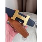 Hermes Unisex Reversible Constance Belt 32mm 