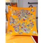 Hermse Silk Square scarf 90cm