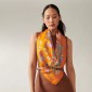 Hermse Silk Square scarf 90cm