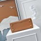Hermes Kelly Lakis Pocket 28 / 32 in Swift Leather-Brown
