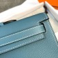 1:1 Hermes Kelly Cut clutch in epsom leather