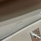 Hermes Kelly Pochette in Epsom Leather- Etoupe