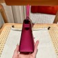 Hermes Mini Kelly Epsom leather-Rose purple
