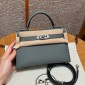 Hermes Mini Kelly Epsom leather-Vert Amanda