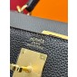 Hermes Kelly 32cm in Togo leather-Black