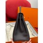Hermes Kelly 32cm in Togo leather-Black