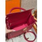 Hermes Kelly 32cm in Epsom leather-Rose extreme