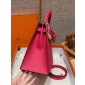 Hermes Kelly 32cm in Epsom leather-Rose extreme