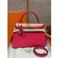 Hermes Kelly 32cm in Epsom leather-Rose extreme