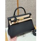 Hermes Kelly 35cm in Togo leather-Black