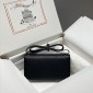 Hermes Constance Elan Shoulder Bag in Epsom Leather-Black
