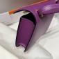 Hermes Constance Elan Shoulder Bag in Epsom Leather-Purple
