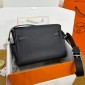 Hermes Kelly Messenger PM in Togo Leather-Black