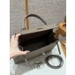 Hermes Kelly 25 / 28  in Epsom Leather-Etoupe