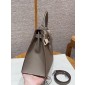 Hermes Kelly 25 / 28  in Epsom Leather-Etoupe