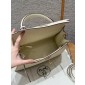 Hermes Kelly 25 / 28  in Epsom Leather-Cream white