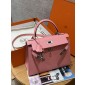 Hermes Kelly 25 / 28  in Epsom Leather-Rose confetti