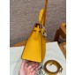Hermes Kelly 25 / 28  in Epsom Leather-Jaune ambre