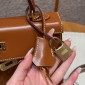 Hermes Kelly 25 / 28  in Box Leather-Brown