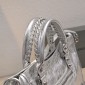 Borsa Le City da donna Balenciaga Medium-Silver
