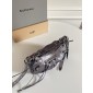 Balenciaga Le Cagole Borsa a tracolla piccola-Silver