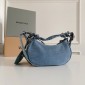 Balenciaga Le Cagole Borsa a tracolla XS Con strass in blu
