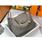 1:1 Borsa Hermes Lindy mini in pelle togo 