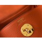 1:1 Borsa Hermes Lindy mini in pelle togo 