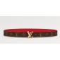 M0322W  LV Initiales 30mm Reversible Belt