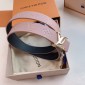 Cintura LV Iconic 30 MM Reversibile