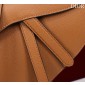 Christian Dior Saddle Bag with Strap-Brown 