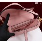 Christian Dior Saddle Bag with Strap-Pink 