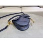 Christian Dior Saddle Bag with Strap-Deep Ocean Blue 