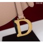 Christian Dior Saddle Bag with Strap-Blush