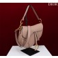 Christian Dior Saddle Bag with Strap-Blush