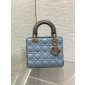 Two-tone Small Lady dior My ABCDior Bag