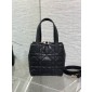 Small Dior Toujours Vertical Tote Bag-Black