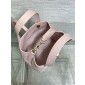 Small Dior Toujours Vertical Tote Bag-Pale pink