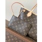 Monogram Canvas Neverful PM, M46979 Beige 