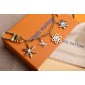 M80245 LV SNOWFLAKES CHAIN BAG CHARM