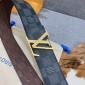 Cintura LV Initiales 40 MM Reversibile 