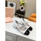 Miu Miu Leather Shoes Size 35-40, Heel 4.5cm, 7.5cm