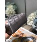 Mini Lady Dior Bag in Strass Cannage Satin