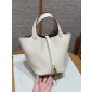 Borsa Hermes Picotin Lock 18/22-Craie