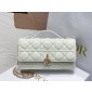 Lady Dior Top Handle Clutch 