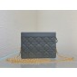 Dior Caro Zipped Pouch with Chain 