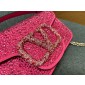 Valentino Locò small shoulder bag with rhinestone 