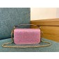 Valentino Locò small shoulder bag with rhinestone 